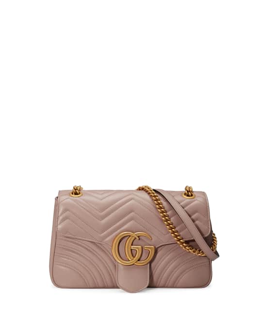 GG Marmont Medium Leather Shoulder Bag