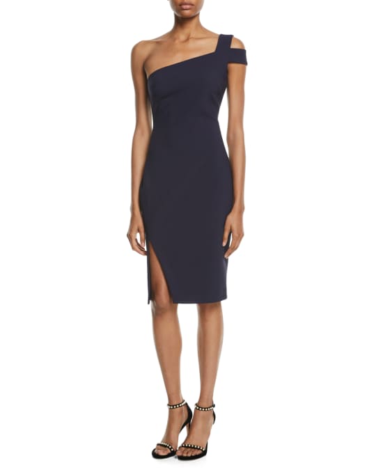 Likely Packard One-Shoulder Cocktail Dress | Neiman Marcus