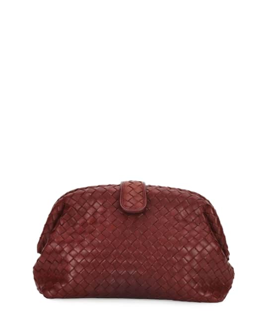 Lauren Napa Intrecciato Clutch Bag