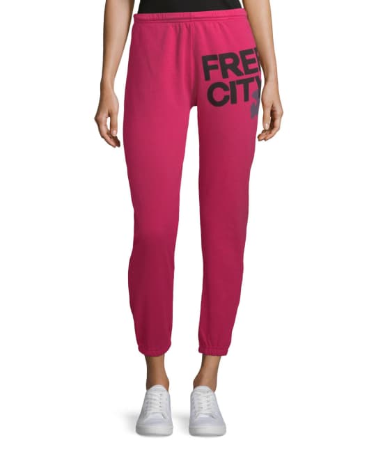 FREECITY Logo Featherweight Sweatpants Neiman Marcus