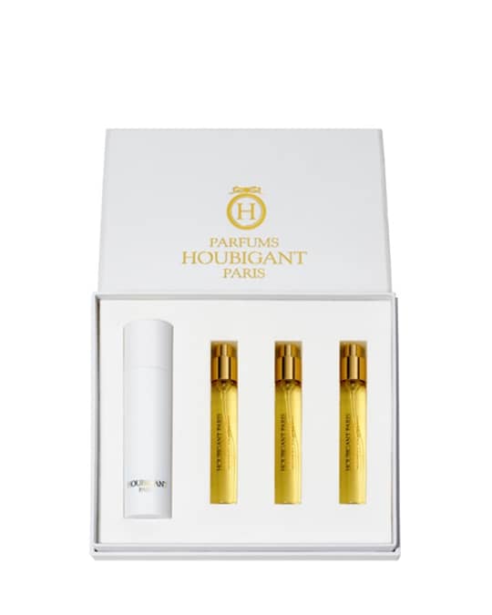 Quelques Fleurs L'Original Extrait Travel Spray Set, 4x 0.25 oz./ 7.5 mL