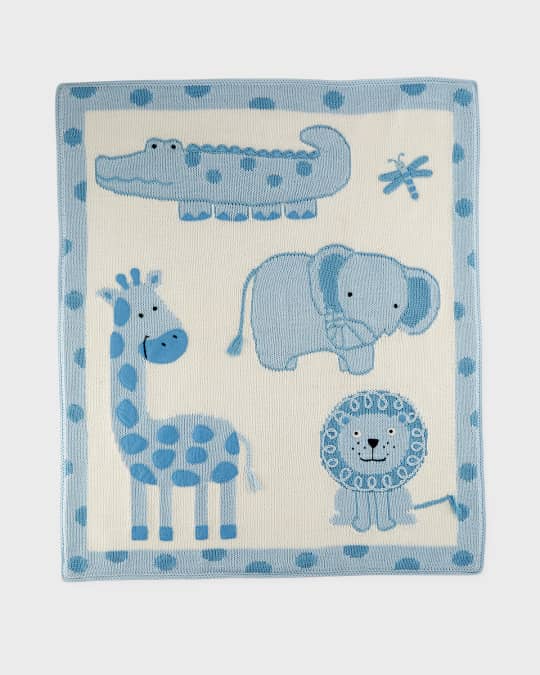 Jungle Cotton Baby Blanket
