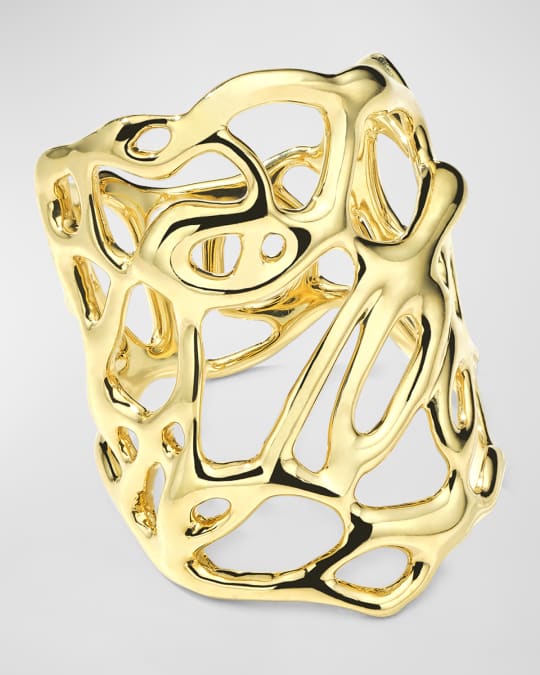 Drizzle Ring in 18K Gold with Diamonds