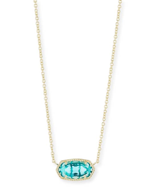 Elisa Birthstone Crystal Necklace
