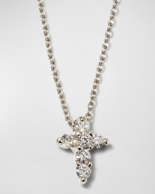 Roberto coin baby cross necklace store