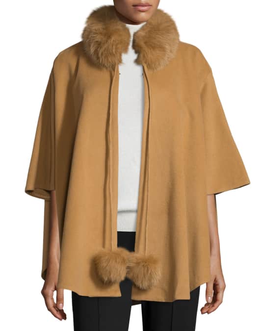 Belle fare cashmere cape discount
