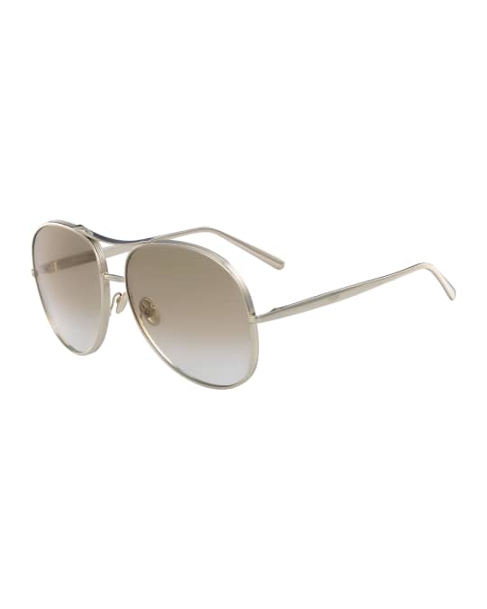 Chloe nola aviator sunglasses hotsell
