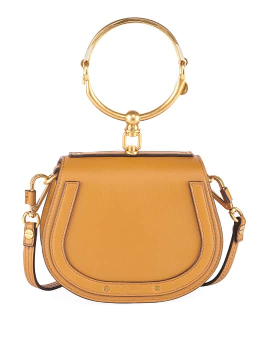 Chloé Chloe Small Nile Bag in Green Leather ref.471410 - Joli Closet