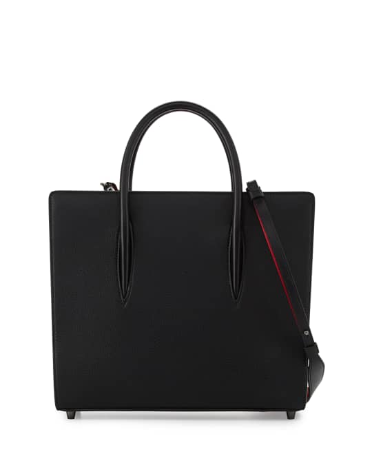 Christian Louboutin Paloma Medium Spike Leather Tote Bag | Neiman Marcus