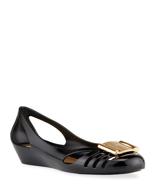 Salvatore ferragamo bermuda jelly shoes cheap