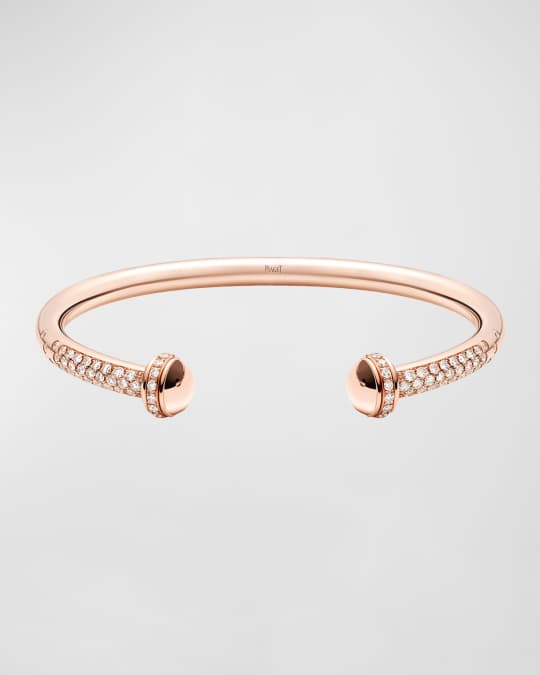 Rose gold open bangle hotsell