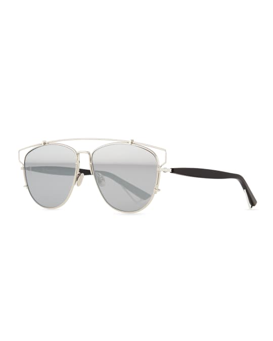 Dior Technologic Cutout Aviator Sunglasses | Neiman Marcus