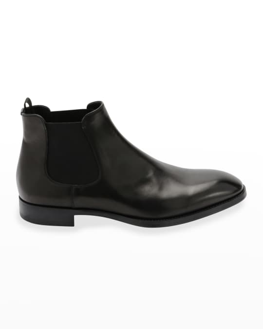 Giorgio armani chelsea sales boots