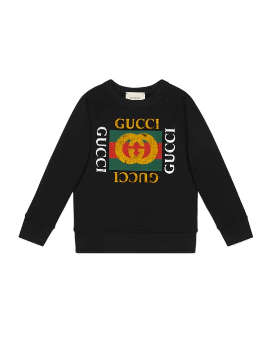 Crewneck Logo Sweatshirt Size 4 12