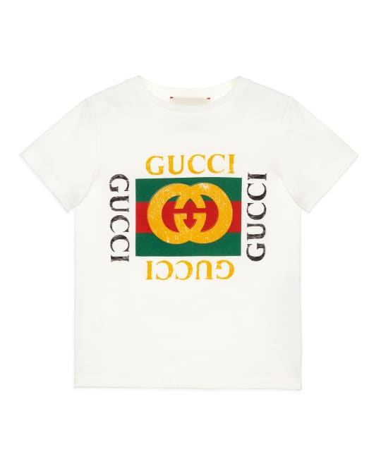 Gucci Logo T Shirt Size 4 12