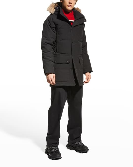 Canada goose emory parka black deals