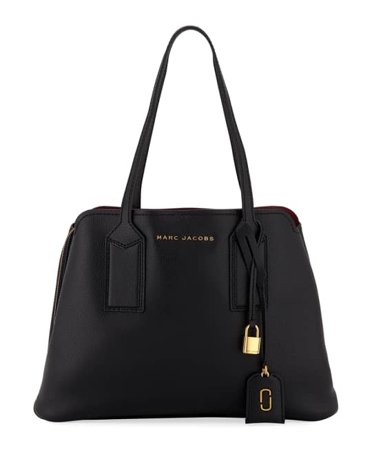 The editor large pebbled leather tote bag outlet