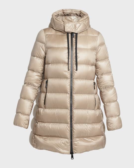 MONCLER スイエン Moncler Suyen Down Quilted Nylon Hooded Parka | Neiman Marcus