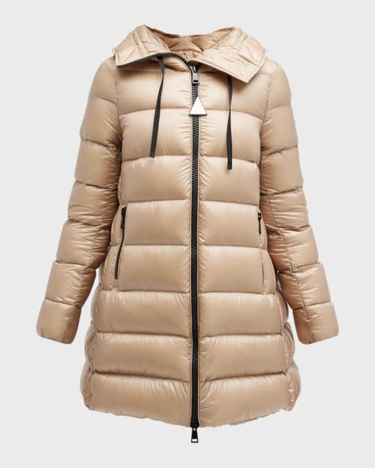 Moncler Suyen Down Quilted Nylon Hooded Parka | Neiman Marcus