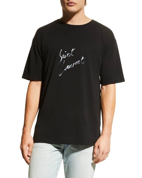 Saint laurent on sale neon t shirt
