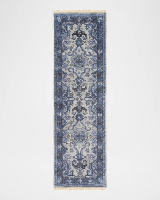 Surya Rugs Castle HandKnotted Runner, 2'6" x 8' Neiman Marcus