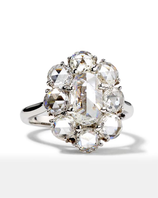 Bayco Jewels Oval Rose Cut Diamond Ring
