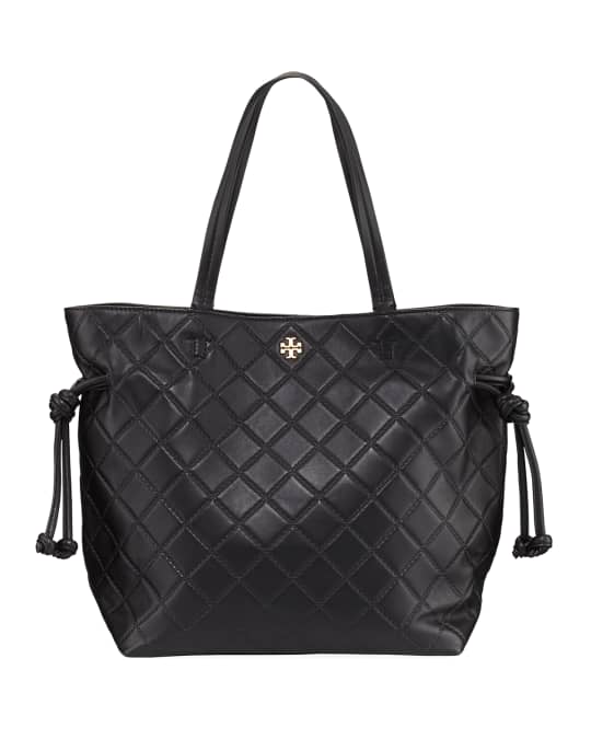 Tory Burch Georgia Slouchy Quilted Leather Tote Bag