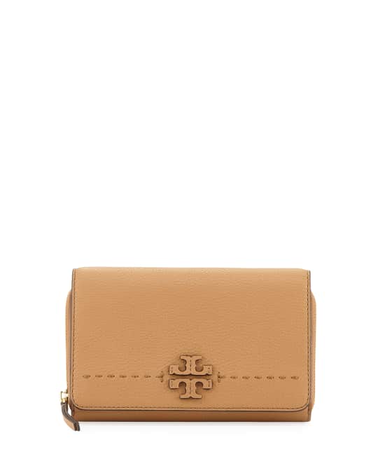 Tory Burch McGraw Flat Crossbody Wallet Bag | Neiman Marcus