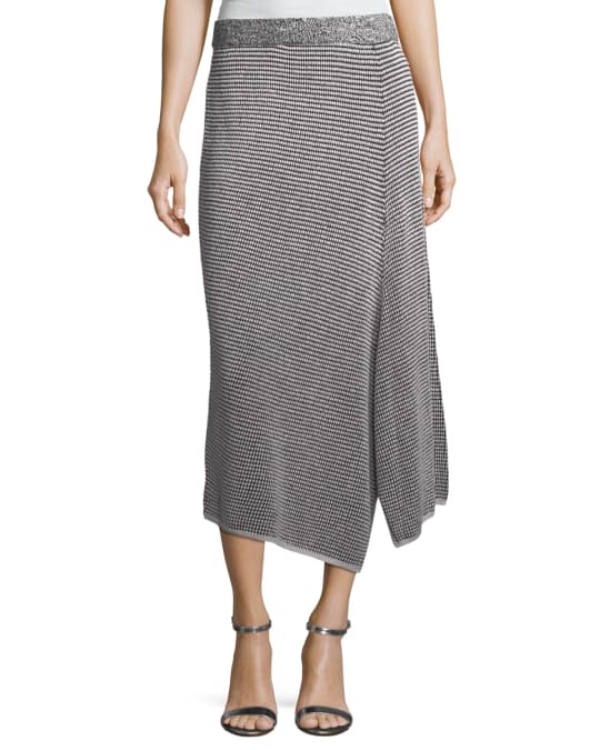 NIC+ZOE Frosted Fall Asymmetric Skirt | Neiman Marcus