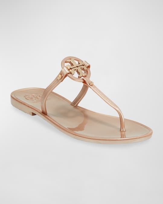 Tory Burch Mini Miller Flat Jelly Thong Sandals | Neiman Marcus