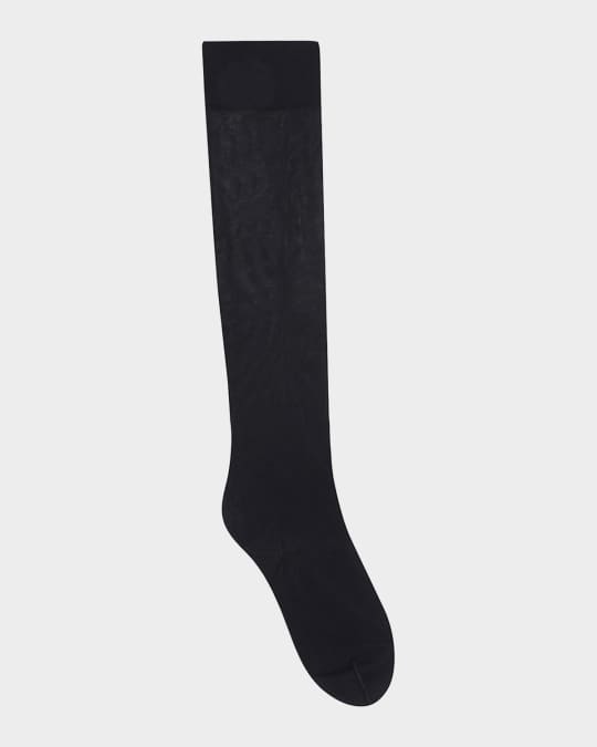 Satin Touch Sheer Knee-Highs