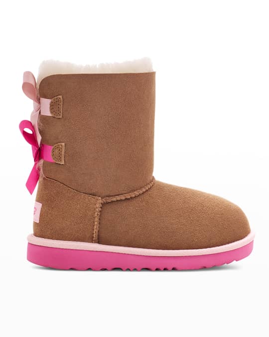 UGG Bailey Bow II Boot, Toddler Sizes 6-12 | Neiman Marcus