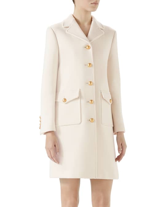 Gucci double g coat hotsell