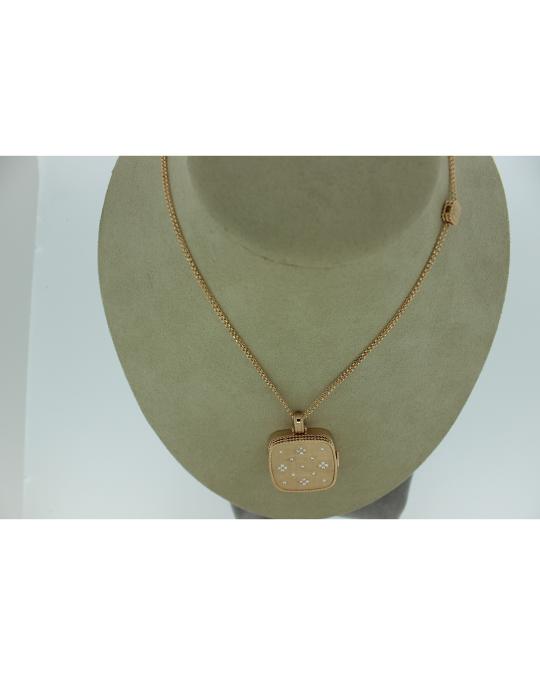 Roberto Coin 18k Rose Gold Diamond Locket Venetian Princess | Neiman Marcus