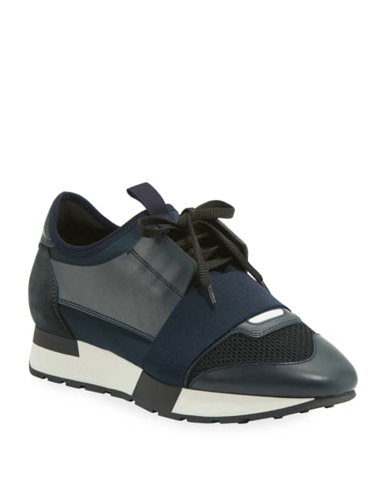 Balenciaga colorblock race sneakers shop