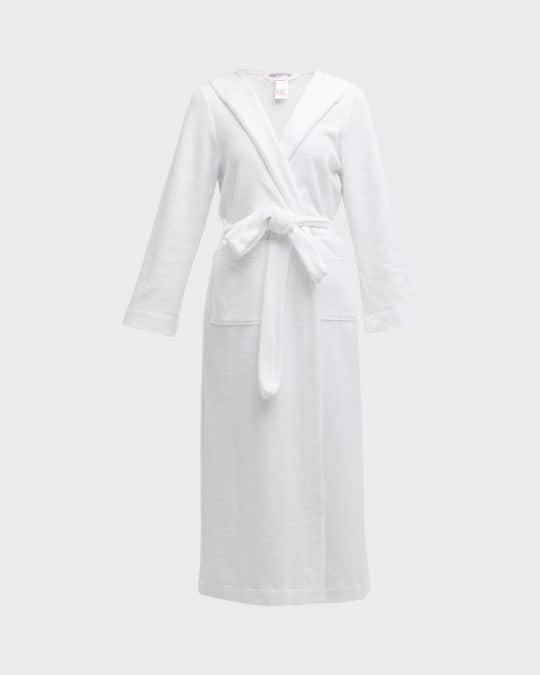 Hooded Plush Long Robe