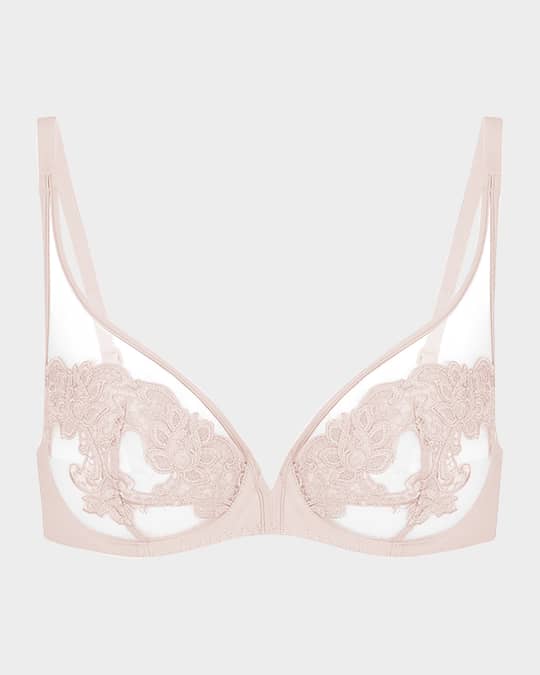 Saga Sheer Plunge Bra