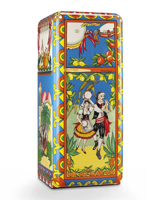 Dolce Gabbana x SMEG Taratat&#224; Refrigerator