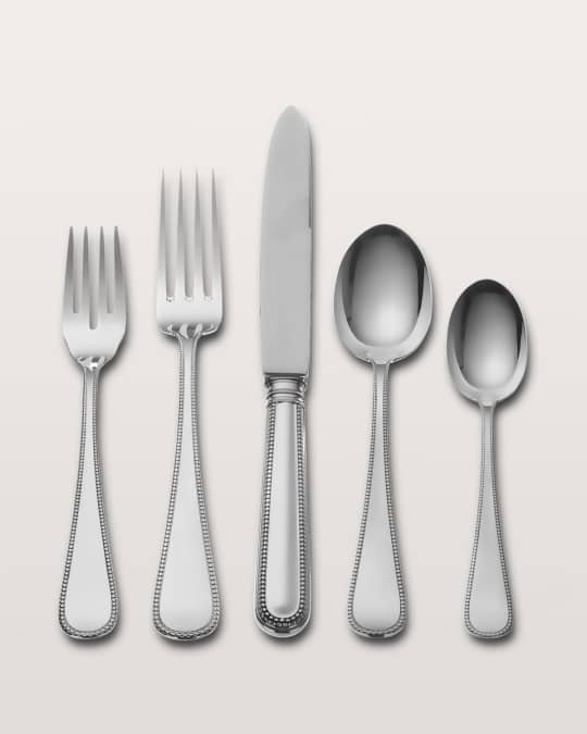 Wallace Silversmiths 5-Piece Palatina Sterling Silver Flatware