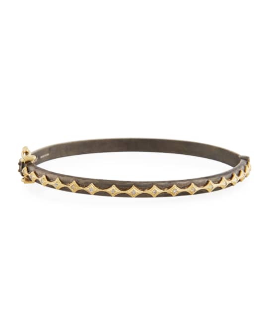 Diamond Two-Tone Crivelli Old World Bracelet