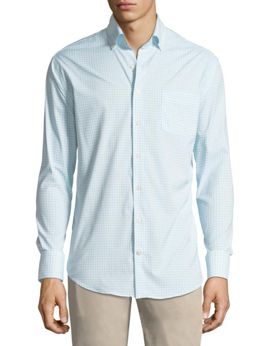 Peter Millar Captain Performance Woven Shirt | Neiman Marcus