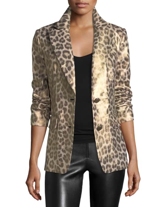 Berek best sale leopard blazer