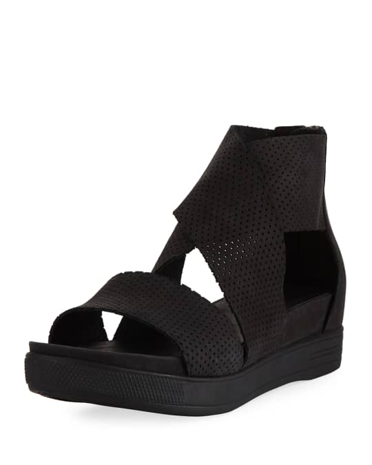 Eileen Fisher Sport Perforated Sneaker Sandals | Neiman Marcus