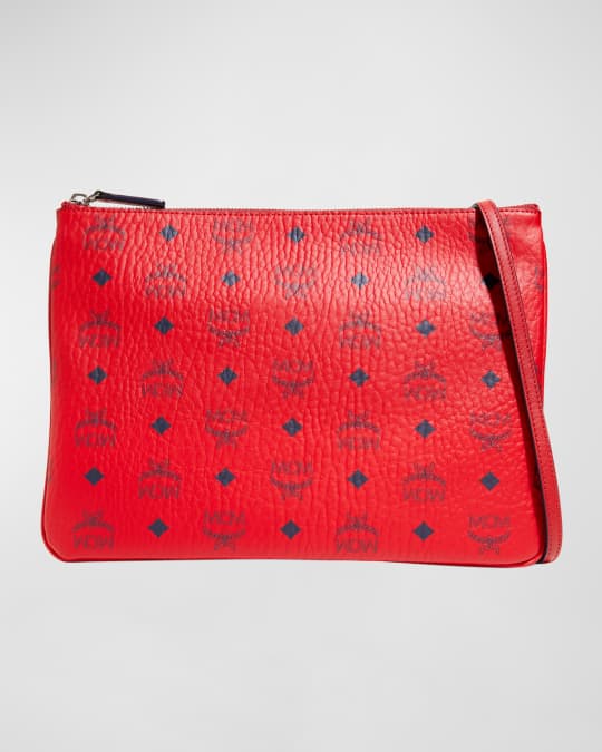 Red mcm crossbody bag shop