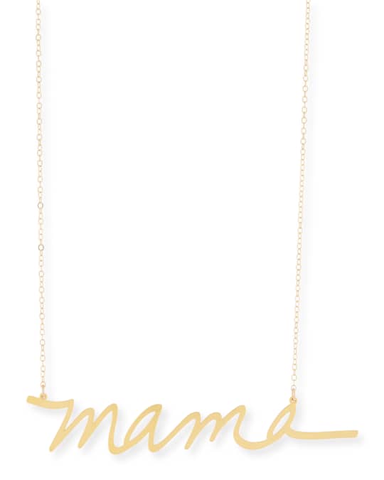 Mama Large Pendant Necklace