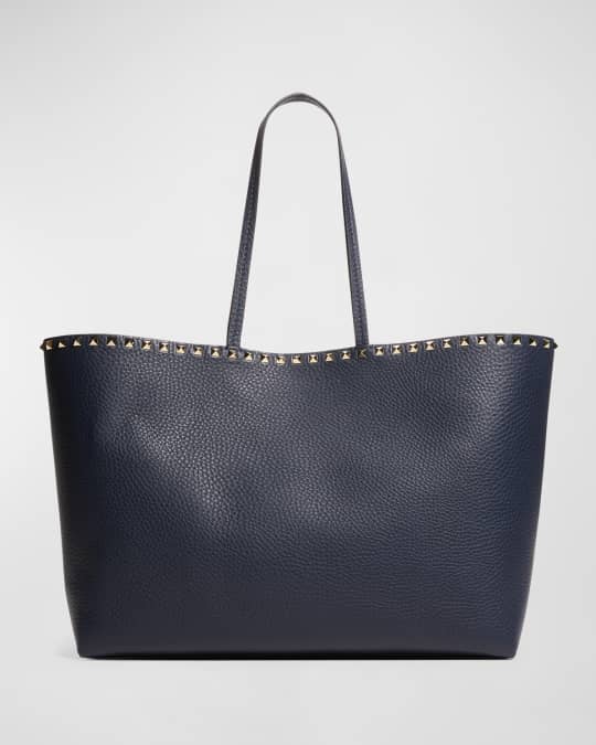 Valentino Medium Rockstud Shoulder Bag - Peacock Blue