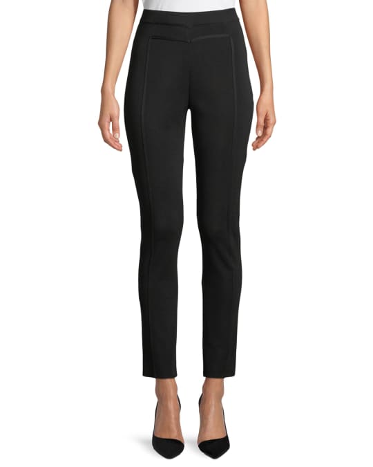 Spanx The Perfect Black Back-Seam Skinny Pants