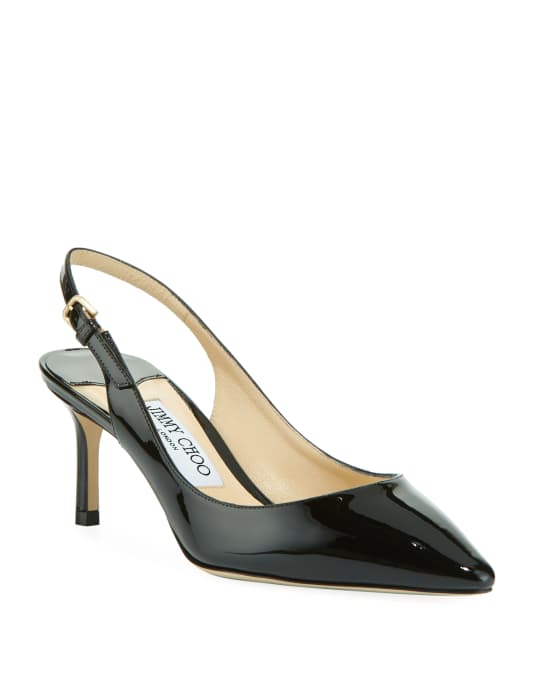 Jimmy Choo Erin 60mm Patent Leather Slingback Pumps | Neiman Marcus