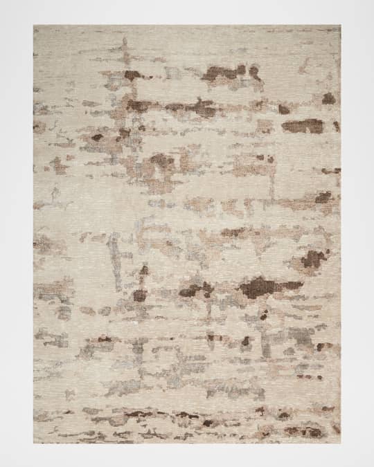Truffle Hand Knotted Rug, 10' x 14'