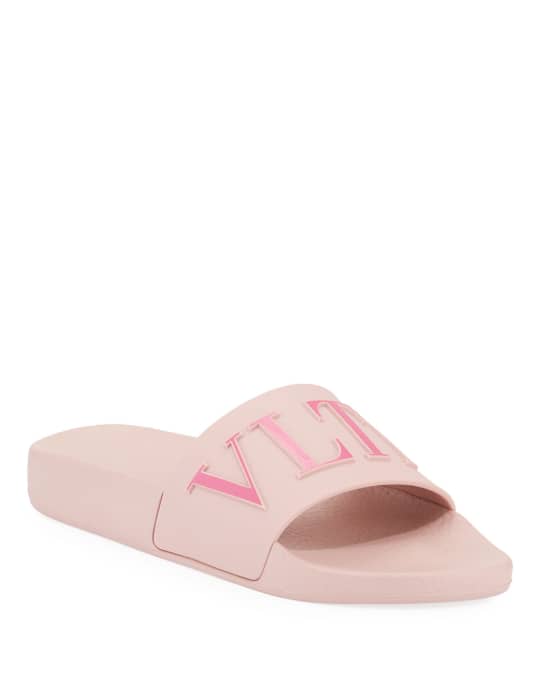 Valentino pool slides sales
